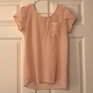 Light pink blouse